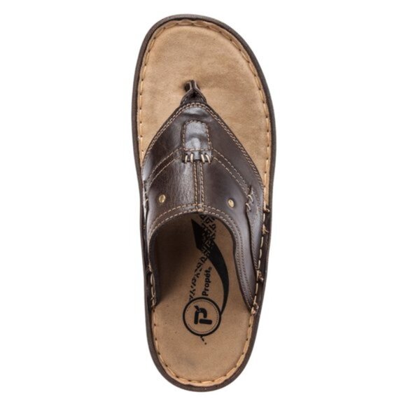 New Men\'s Propet JONAS coffee sandal main image 6